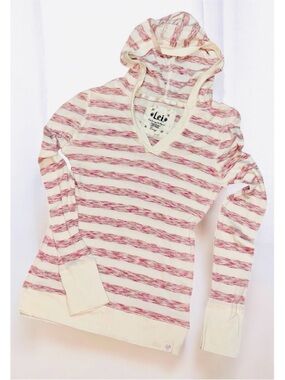 Vintage Y2K L.e.i. Striped Lightweight Pullover Sz Large
